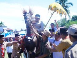 Bupati Majene AST Jajal Kuda Menari di Pellattoang