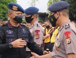 Ini Pesan Danyon C Pelopor Bagi Anggota Brimob Bone Yang Naik Pangkat
