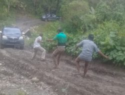 Silaturahmi Ketua DPRD Buton Utara, Warga Transmigrasi Laeya Berharap Ada Perbaikan Jalan
