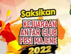 Besok, Sejumlah Atlit Bulutangkis Majene Adu Kekuatan di GOR