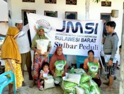 JMSI Sulbar Peduli, Bantu Korban Bencana Banjir di Kalukku Mamuju