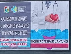 Kabar Baik, RSUD Majene Kini Miliki Dokter Spesialis Jantung