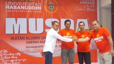 Sah, Arjuna  Pimpin IKA Unhas Luwu Utara Periode 2022-2026
