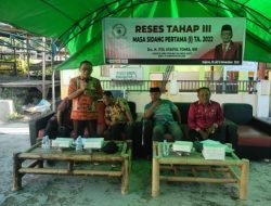 Jaring Aspirasi, Anggota DPRD Sulbar Itol Syaiful Tonra Reses Di Desa Bonde Utara
