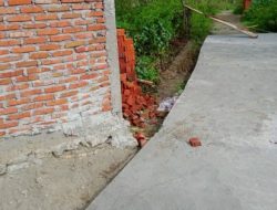 Dinas PUPR Majene Rampungkan Pekerjaan Rabat Beton di Salabulo