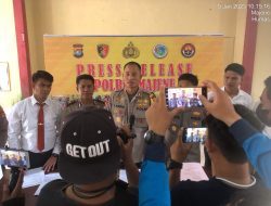 Gelapkan Dana Desa Lombang Hingga Ratusan Juta, Polres Majene tetapkan Dua Tersangka