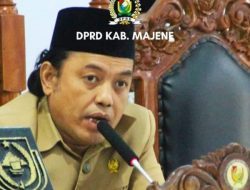 Paripurna DPRD Majene Terkait Penyerahan Dokumen Rancangan Perda