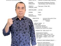 Profil 25 Anggota DPRD Majene Periode 2019-2024 (HS Taswin K Alatas, SE)