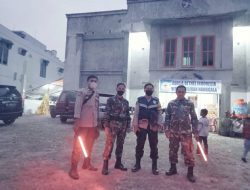Mantap, Sinergitas TNI/Polri Jaga Kondusifitas Perayaan Natal di Gereja Bethel Indonesia Nanggala Toraja Utara
