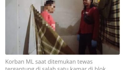Tahanan Titipan PN Mamuju Kasus 363 Ditemukan Gantung Diri