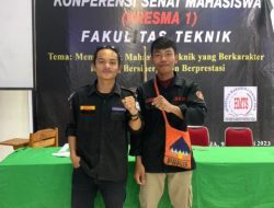 Konferensi Perdana Senat Mahasiswa Fakultas Teknik Telah Digelar, Ini Harapan Ketua Terpilih