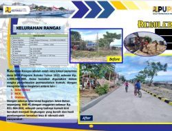 Program Kotaku Dinas PUPR Majene Membuat Rangas Semakin Indah