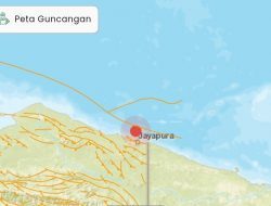 Jayapura Diguncang Gempa Bumi, Segini Kekuatannya