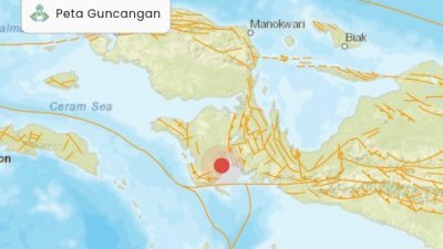 Kaimana Diguncang Gempa Bumi