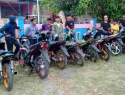 10 Remaja di Desa Tampalang Mamuju Terjaring Razia