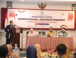 Pemprov Sulbar Bekali Humas Kabupaten dan Provinsi, Ilmu MC dan Keprotokoleran