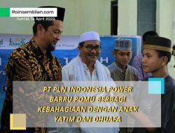 PT PLN INDONESIA POWER BARRU POMU, BERBAGI KEBAHAGIAAN DENGAN ANAK YATIM DAN DHUAFA