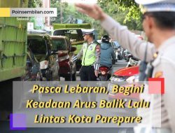 Pasca Lebaran, Begini Keadaan Arus Balik Lalu Lintas Kota Parepare