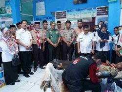 Bupati Majene Apresiasi Gerakan Sadar Donor Darah Kwarcab Pramuka