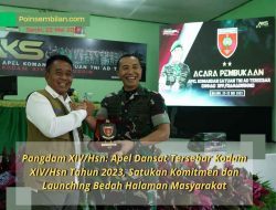 Pangdam Hasanuddin Dr. Totok Imam Sebut, Kekompakan Dansat Optimalkan Pelaksanaan Tugas