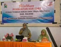 Pelatihan Pembuatan Kue Tar Disnaker Majene Disorot Warganet