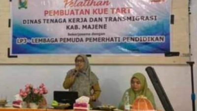 pelatihan pembuatan kue tar disnaker majene