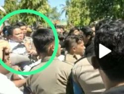 Ngeri, Pria Mirip Ajudan Bupati Majene Diduga Ikut Aniaya Kader HMI saat Demo