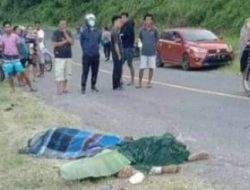 Tabrak Lari, Ayah dan Anak di Dusun Belalang Tewas