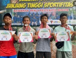 Membanggakan, Siswa SMPN 3 Majene Sabet Juara Nasional Tenis Lapangan di Bogor