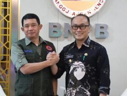Temui BNPB, Pj Gubernur Harap Percepatan Rehab-Rekon Rumah Rusak Pasca Gempa di Sulbar