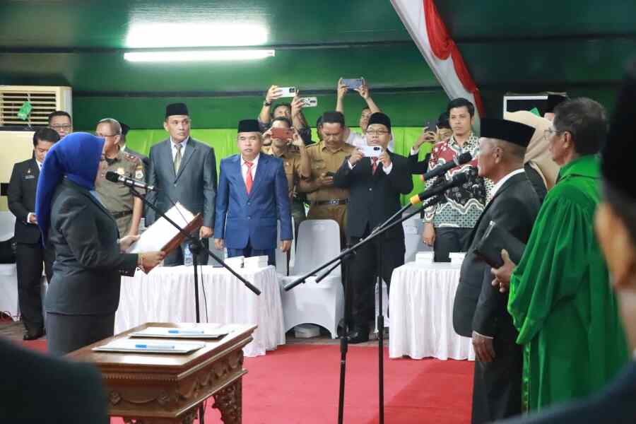 anggota dprd sulbar paw dilantik