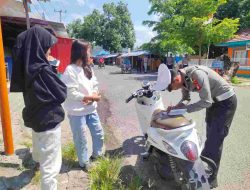 Untuk menekan angka pelanggaran lalu lintas jalan Raya satuan lalu lintas polres majene Gelar Patroli Hunting -System
