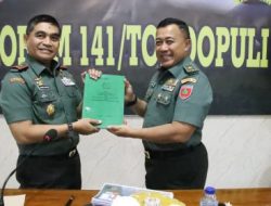 Acara Lepas Sambut Korem 141/Toddopuli, Ini Penyampain Danrem yang Baru