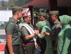 Danrem 141 Toddopuli Kunjungan kerja di Kodim 1414 Tator