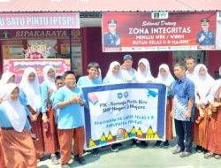 40 Siswa SMPN 3 Majene Edukasi Dampak Penyalahgunaan Narkoba di Rutan Majene