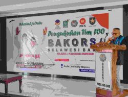 Tim 100 Bakorsi Majene dan Polman Resmi Dikukuhkan, Siap Menangkan AMIN