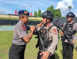 Penuh Haru, Pelepasan Purna Tugas Brimob Parepare