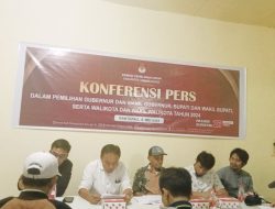 Gelar Siaran Pers, KPU Toraja Utara Umumukan Tahapan Pilgub dan Pilkada