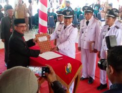 Bupati Majene Lantik 18 Kades Perpanjangan Waktu