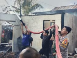 Gegara Bensin Eceran, Tiga Rumah Ludes Terbakar di Majene
