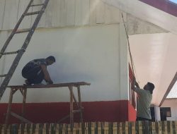Progres Rehab Ruang Kelas SDN 4 Rantetayo Program TMMD 121 Kodim 1414/Tator Capai 84 Persen