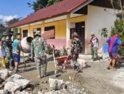 Progres pembangunan Talud Oleh Progam TMMD di Tana Toraja Terus Dipercepat