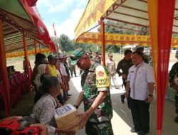 Ketua Tim Wasev TMMD Ke-121 Menyambangi Lokasi TMMD Kodim 1414 Tator
