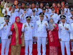 Bupati dan Wabup Majene Hadiri Detik-Detik Proklamasi Hut RI Ke-79 di Pendopo Rujab Bupati Majene