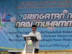 Di Peringatan Maulid, Bupati Majene Berjanji akan Tingkatkan Infrastruktur di Salabose