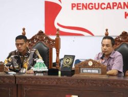 Bahas Perubahan Anggaran, PJs Bupati Majene ke Kantor DPRD Setempat