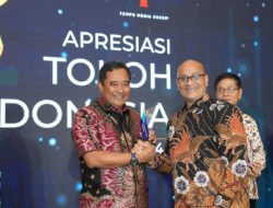 Menginspirasi Dalam Bidang Lingkungan dan Mitigasi Bencana, Pj Bahtiar Terima Penghargaan dari TEMPO