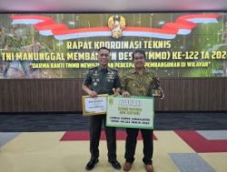 Kodim 1414/Tator Raih Juara 2 dalam Lomba Karya Jurnalistik TMMD Ke-121 Tahun Anggaran 2024