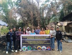 Aliansi Mahasiswa dan Pemuda Toraja Menyalurkan Bantuan Sosial kepada Korban Kebakaran di Tikala dan Buntupepasan