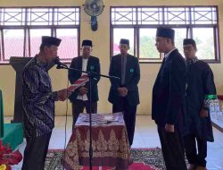 Ketua Yayasan Al Gazali Barru Lantik Pejabat Struktural STAI Al Gazali Barru
